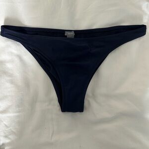Aerie navy blue bikini bottoms size small